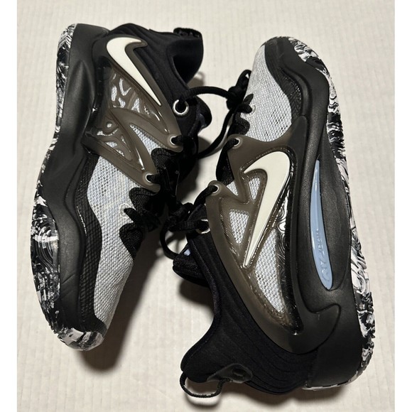 Nike KD15 Black White \'Refuge\' Basketball Shoes DC1975-101 Men’s Size 6
